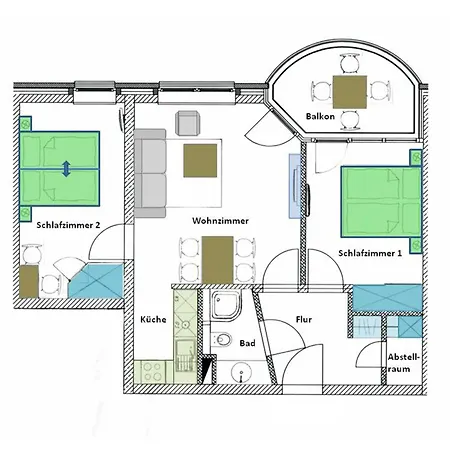 Lejlighed Residenz Hohe Lith Duhnen 1 Haus 3 *